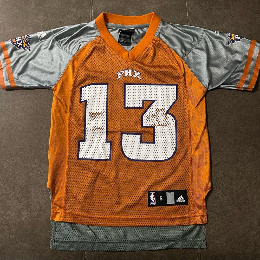 Steve Nash #13 Phoenix Suns Football adidas Jersey Youth S 8 Kids